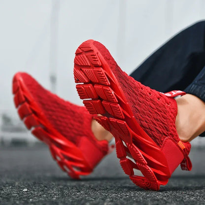 Zapatillas de running para hombre, cómodas, transpirables, antideslizantes, deportivas e informales para caminar