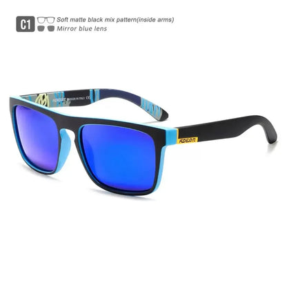 Outdoor Sport Square Myopia Lens Prescription Sunglasses Men Polarized Driving Anti-Glare Myopes Lunettes 0 -0.5 -0.75 To -6.0