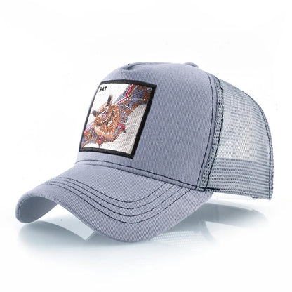 Streetwear Trucker Caps With Scorpion Patch Men's Snapback Hip Hop Baseball Cap For Women Four Seasons Fashion Casquette Hats