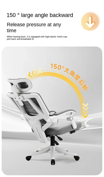 Ergonomic Mesh Office Chair with Lumbar Support, High-Back Computer Desk Chair for Adults, Comfortable Task Chair for Long Hours