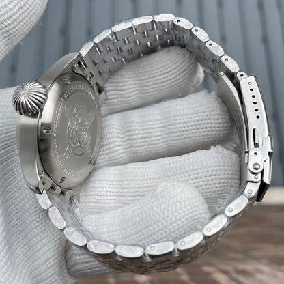 STEELFLIER Official SF743 Quartz Pilot VH31 Steel Strap Onion Crown 20Bar Waterproof Sapphire Crystal Luxury Dive Luminous Watch