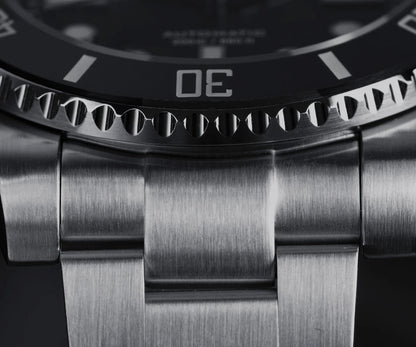 Cronos New 40mm Diver Men's Watches Luxury Miyota9015 Automatic Mechanical Watch Sapphire Crystal Waterproof 200m Adjustable Clasp L6045
