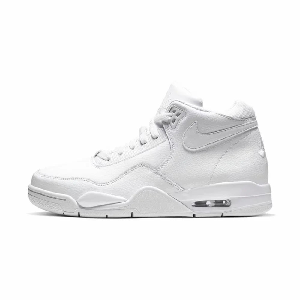 Nike Flight Legacy Mid-Top Retro Basketball Shoes with Slip-Resistant, Durable, and Cushioned Construction Unisex BQ4212-002