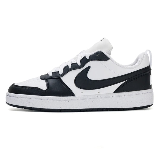 Nike Women's Shoes Court Borough Low (Gs) Cushioned Low-Top Sneakers, Fashionable and Simple Color-Blocking Casual Shoes Dv5456-131