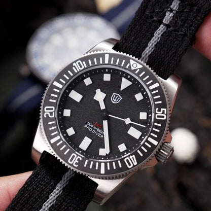 Watchdives EXD V2 40mm Titanium Watch Exchangeable X Design VH31 Sweep Second Movement Quartz Watches Luminous Waterproof 200M