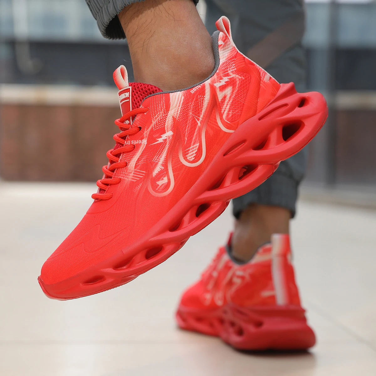 2025 unisexe chaussures de course hommes femmes léger maille respirant confortable plat doux chaussures de Tennis été à lacets baskets homme