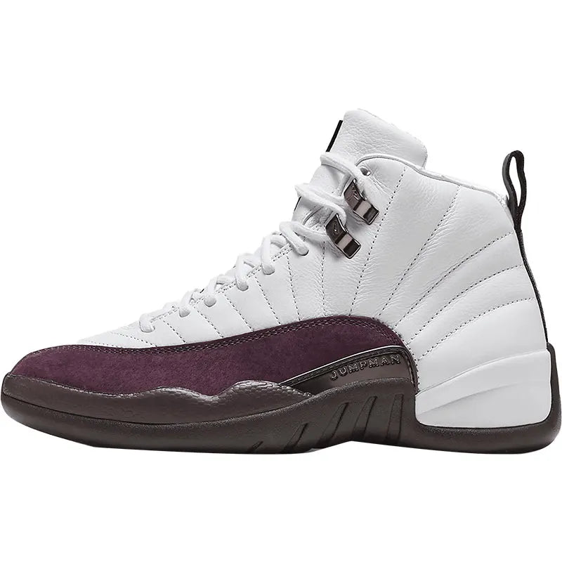 Nike Genuine Air Jordan 12 Unisex Mid-Top Casual Shoes DV6989-100