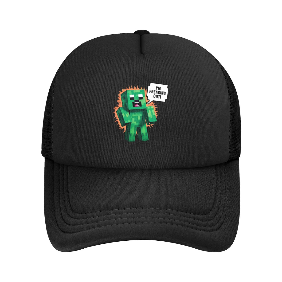 Creepin Creepers für Erwachsene – Trucker-Cap, Mesh-Baseballkappe, Snapback-Kappen, Hüte, Sonnenhut, verstellbare Sonnenkappen, Sommer