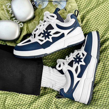 Zapatillas de moda para hombre, estilo urbano y skate, de marca de lujo, para entrenamiento, con malla transpirable, calzado casual masculino