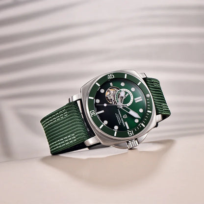 PAGANI DESIGN 2026 Original 43MM Men's Automatic Mechanical Watch NH39 200M Waterproof AR Sapphire Mirror Watches For Men