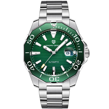 2025 New Brand PAGANI DESIGN 1617 Men's Military Sport Mechanical Watches Waterproof Stainless Steel Top Brand Luxury Men Watch