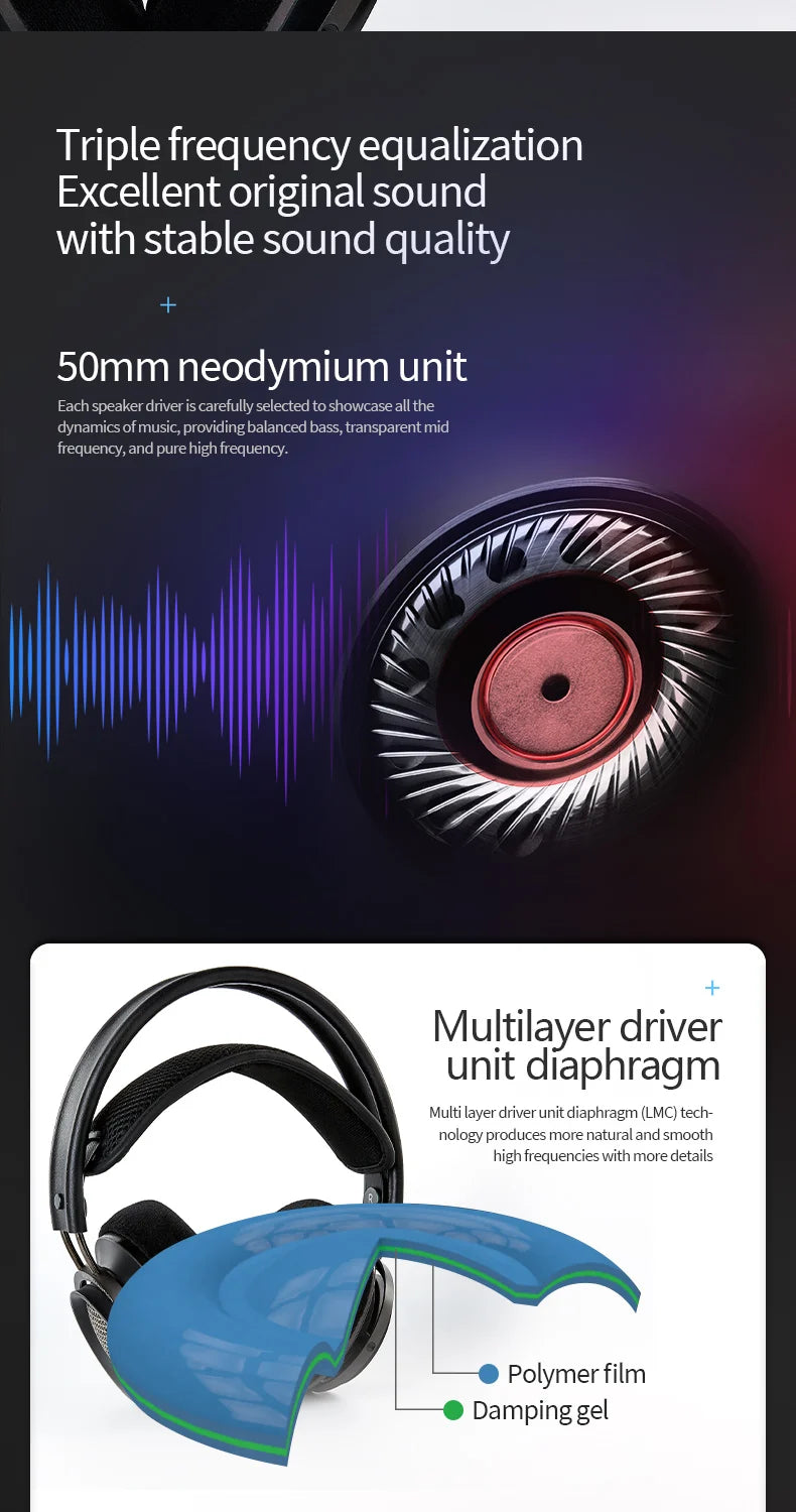 Original Philips X2HR Fidelio HiFi Stereo Head-mounted Headphones Comfort Music Wired Headset Computer Monitor Gaming Earphones