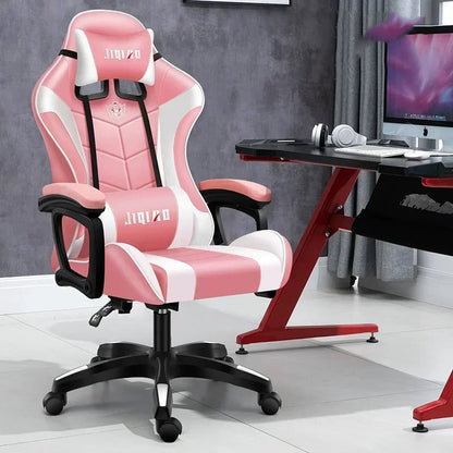 Ergonomic swivel chair Massage Recliner gamer chairs High quality gaming chair RGB light office chair gamer computer