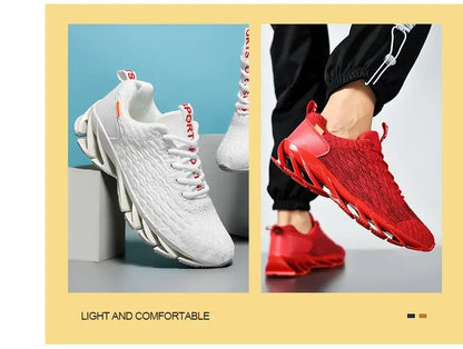 Zapatillas de running para hombre, cómodas, transpirables, antideslizantes, deportivas e informales para caminar
