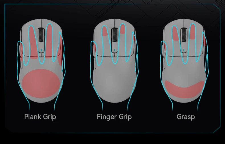 Atack Shark X3 PAW3395 Mouse Lightweight Wireless Gaming Mouse,Tri-Mode  Mouse,26K DPI PAW3395,PC/Laptop/Win/Mac