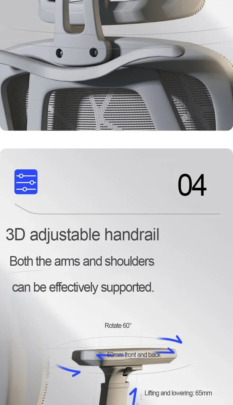 Gaming Chair  Adjustable Relax Ergonomic Office ChairStudy Long Sitting  Cadeira  Silla Gamer Office Supplies Daily Necessities