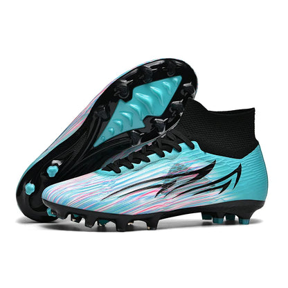 Nouvelles chaussures de football pour hommes, chaussures de football professionnelles ultralégères, chaussures d'entraînement sur gazon, baskets de match, sport de plein air, antidérapantes, unisexes