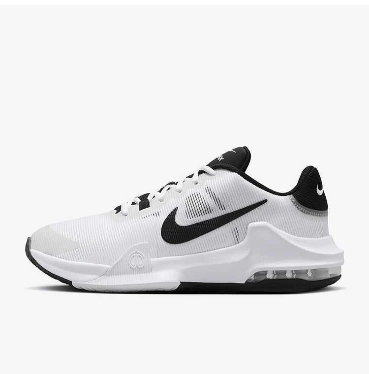 Nike Genuine Impact 4 Men's Practical Air Cushion Basketball Shoes DM1124-103