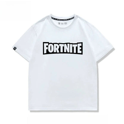 New Fortnite short-sleeved creative high-value cartoon cartoon cool printed men's and women's breathable sweat-absorbent T-shirt