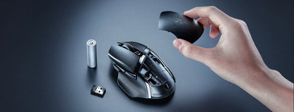 Original Razer Basilisk V3 X HyperSpeed Wireless Gaming Mouse 18K Optical Sensor Chroma RGB  2.4 GHz & BluetoothWireless Mice