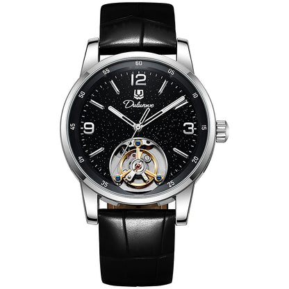 Reloj tourbillon para hombre, deportivo, automático, mecánico y resistente al agua. Reloj de pulsera de lujo de una marca de alta gama