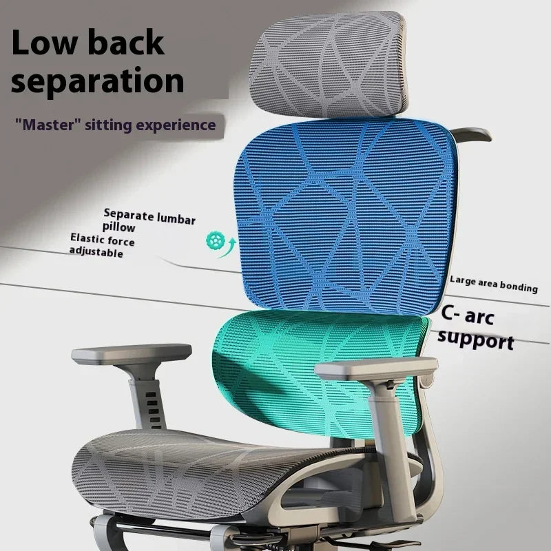 Electronic Gaming Computer Chair Adjustable Ergonomic Seat Back Support, Free Delivery Sedia Office Chair Wheelchair Furniture