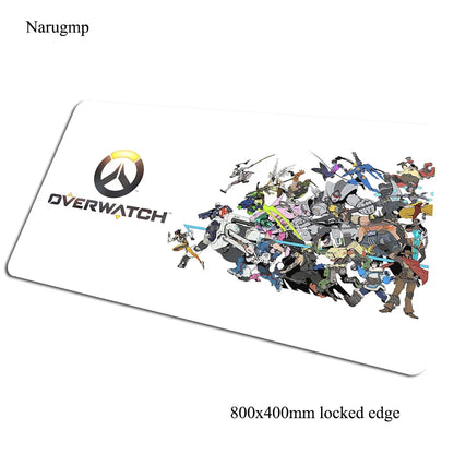 overwatch padmouse 80x40cm gaming mousepad game Halloween Gift large mouse pad gamer computer desk big mat notbook mousemat pc