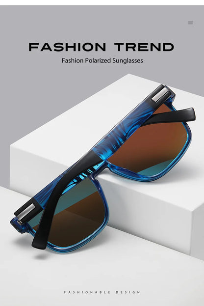 VCKA Myopia Sunglasses Square Prescription -0.5 To -6.0 Women Men Polarized Colorful Lens Sports Nearsighted Astigmatism Eywear