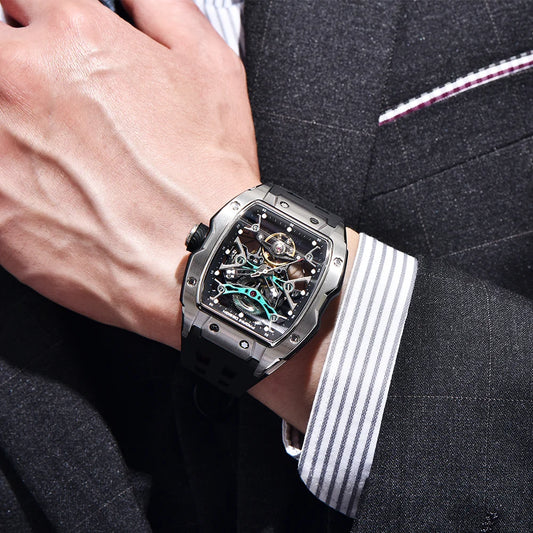 Nuovo orologio da uomo Pagani Design, cassa in acciaio inossidabile impermeabile fino a 50 metri, quadrante luminescente, orologio meccanico da uomo alla moda