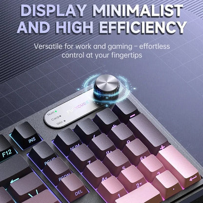 Wired Silent Keyboard Gaming Keyboard Magnetic Mechanical Wired for Pro Gaming Rapid Trigg 8000Hz 128K Rate