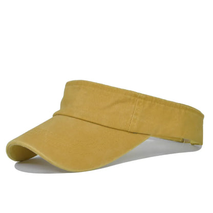 1pc Structured Brim Quick-Dry Sun Visor Hat for Women,Lightweight Sun Protection Sports Visor for Running Golf Tennis Pickleball