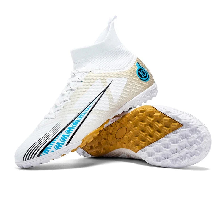 Chaussures de football pour hommes, chaussures de football professionnelles originales résistantes, ultralégères, de qualité supérieure, antidérapantes, rapides