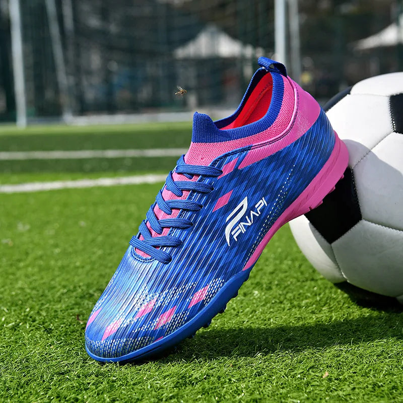 Nuove scarpe da calcio da uomo di alta qualità, tacchetti da partita per indoor, scarpe da calcio outdoor best seller per erba, futsal alte antiscivolo