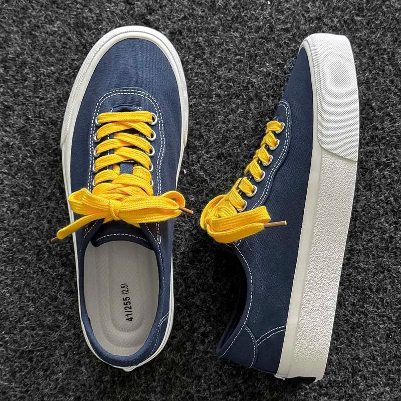 Oferta destacada: zapatos deportivos casuales para hombre, calzado de skate muy vendido para hombre, zapatillas de moda para uso diario y zapatos planos de lona para caminar