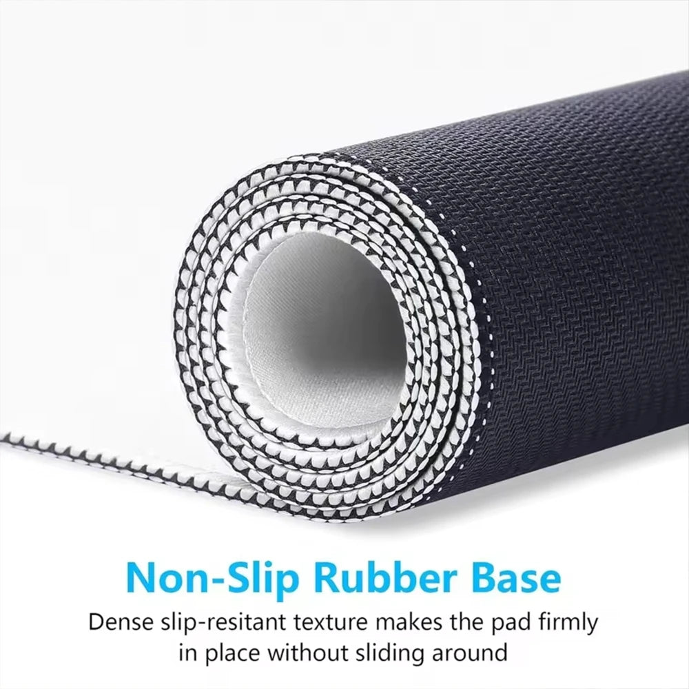 God of War Mouse Pad Gaming office Desk Mat Non-slip Large Mousepad DIY Keyboard Pad stitched edge rubber base