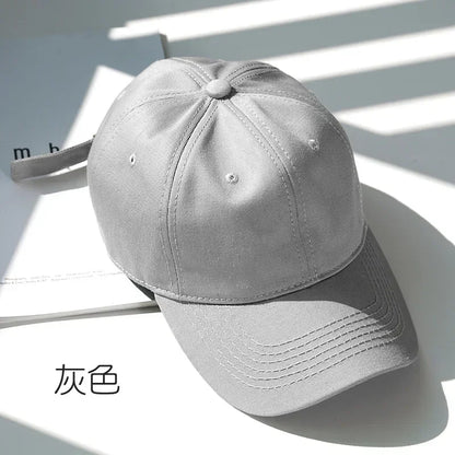 Wholesale Men Women Soft Top Baseball Cap With Custom Logo Unisex Adjustable Dad Hat Shade Hip Hop Summer Sunshade Hat Sport Hat