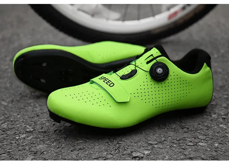 Unisex Road And Mountain Bike Lock Shoes Outdoor Pedal Assisted Bicycle Riding Shoes Cross-Border New Model Sports Entertainment