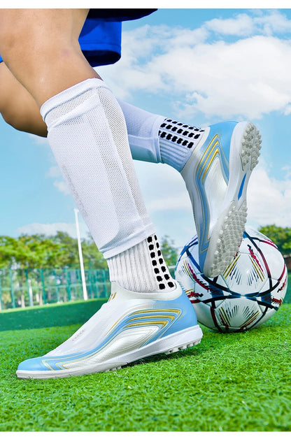 Nouvelles chaussures de football pour hommes et femmes, unisexe, vente chaude, futsal, ultra-légères, TF/FG, chaussures de football professionnelles de haute qualité, crampons, baskets.