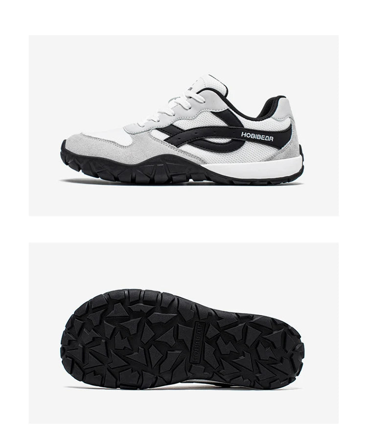 HOBIBEAR Scarpe unisex a pianta larga, sneakers minimaliste barefoot, scarpe da hiking, trail running per uomo e donna