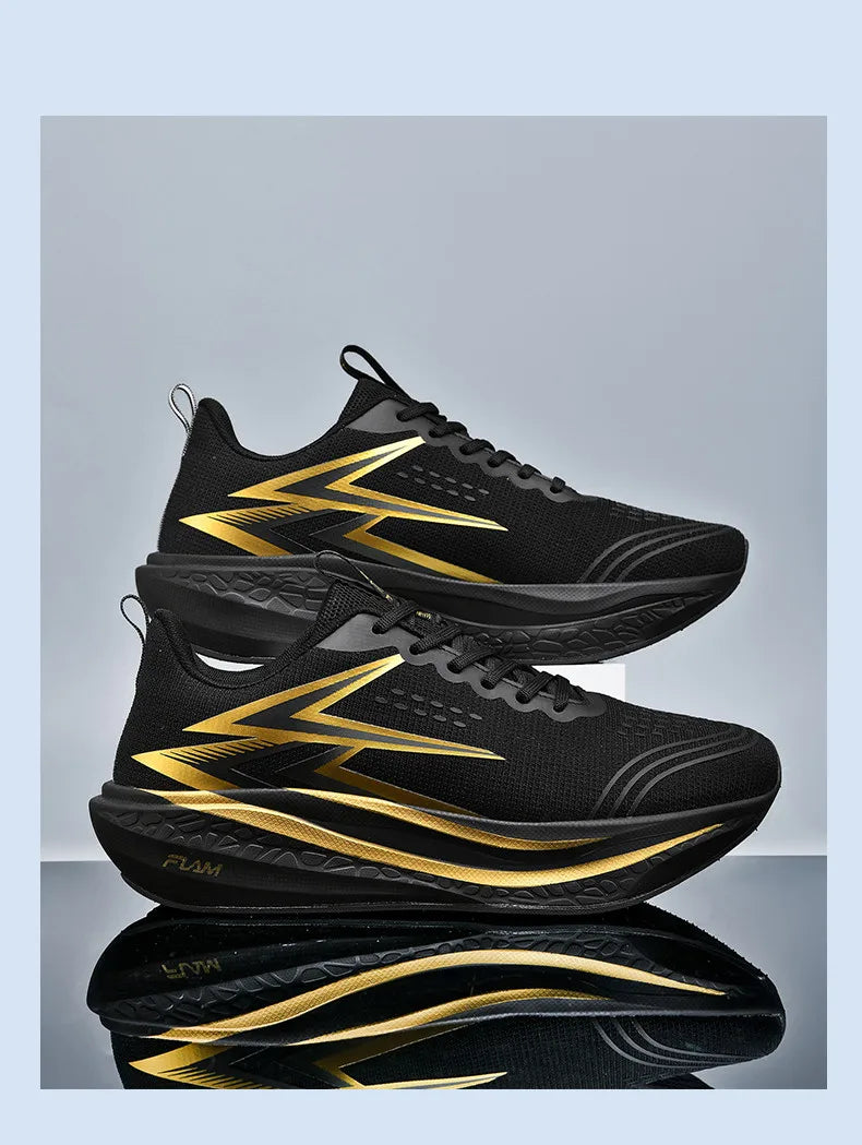 Running Shoes Carbon Board Speciality Marathon Men Sports Breathable Lightweight Women's Comfortable Athletic Nonskid Sneakers