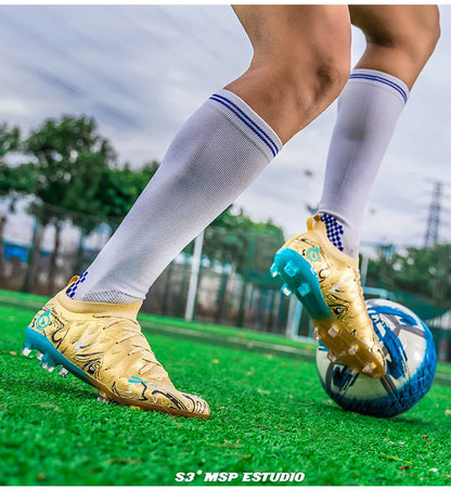 Professional Soccer Sneakers for Men Women High Quality Fashion Men's Football Cleats Large Size 46 Futsal Shoes Man Trainers