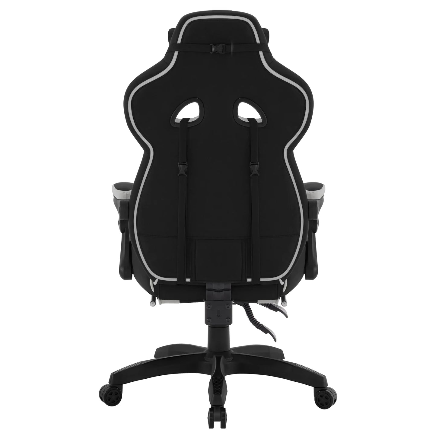 WOLTU Ergonomic Gamer Computer Chair Executive Office Chair Breathable Gaming Chair with Lumbar Cushion Headrest Footrest
