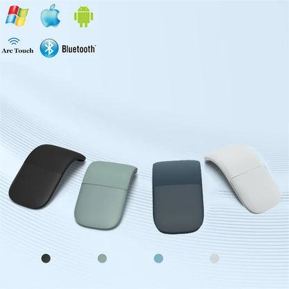 Bluetooth Arc Touch Mouse For Microsoft Surface Wireless Ergonomic Mause Computer 3D Silent Laser Mice For Laptop PC Windows