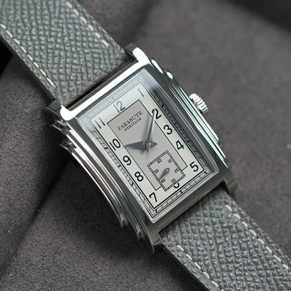FARASUTE Original Design Square Manual Mechanical Men's Watch Seagull Movement Luxury Retro Sapphire Mirror Waterproof Men Watch