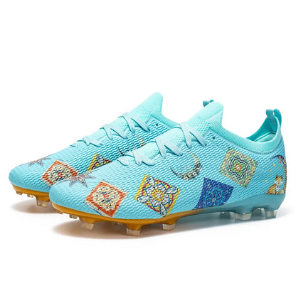 Lawn Nails Wear-resistant Professional Football Shoes Multi-color Grip Strong Balance Summer Outdoor Football Training Shoes