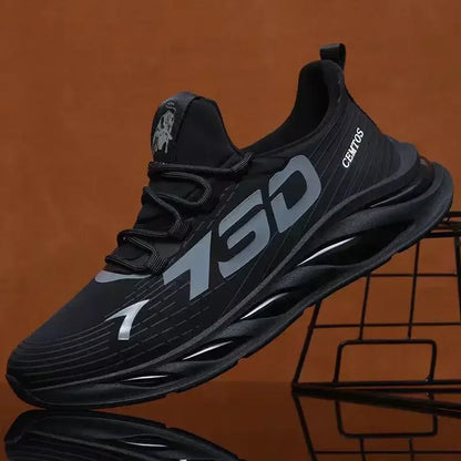 New Summer Mens Breathable Mesh Running Shoes Lightweight Sports Sneakers Trendy Brand