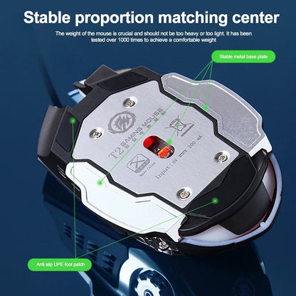 Rechargeable Wireless Mouse Gaming Computer Silent Bluetooth Mouse USB Mechanical E-Sports Backlight PC Gamer Mouse For Computer