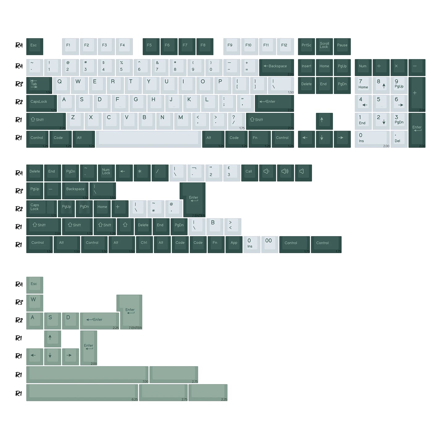 KBDiy 174 Keys Retro GMK GMK Hammerhead Dark PBT Keycap Double Shot Cherry Profile Key Caps For MX Switches Mechanical Keyboard