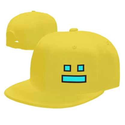 Bonés de basebol «Geometry Dash» para videojogos, bonés snapback para homem e mulher, bonés ajustáveis, bonés de basebol hip-hop, casquette