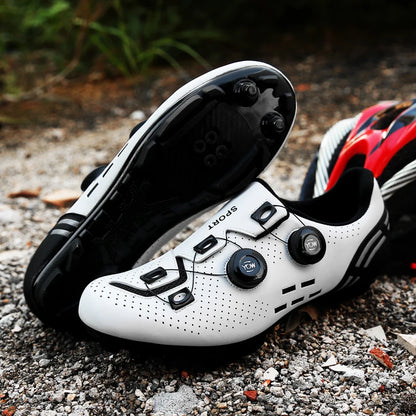 Zapatillas de ciclismo profesionales para hombre MTB y SPD, zapatillas de carreras de montaña, zapatillas de ciclismo de carretera SPD y de montaña para mujer